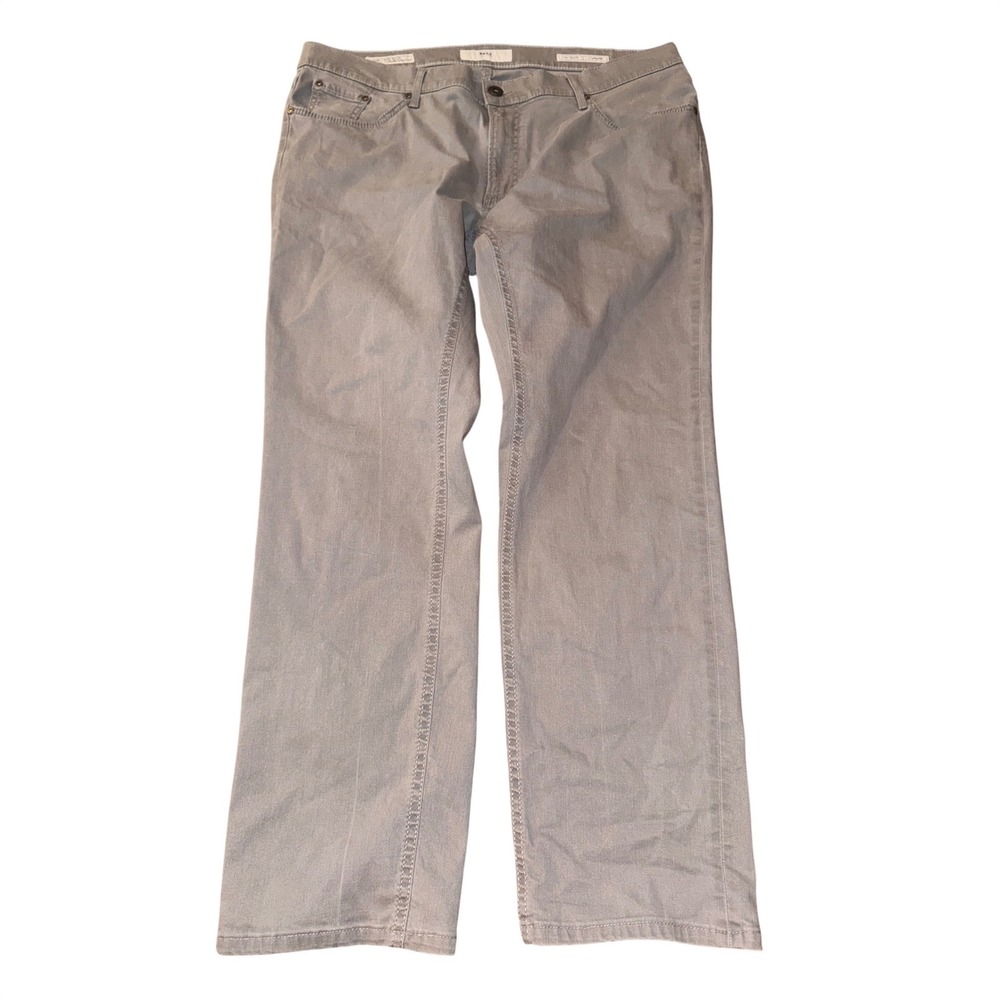 BRAX Chuck Modern Fit Men's Light Gray Stretch Chinos‎ Pants 56 40/34